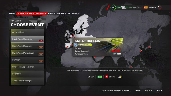 F1 23 World Mode